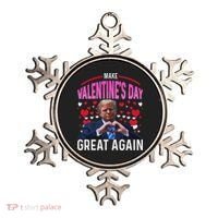 Make Valentine Day Great Again Funny Trump Lovers 2025 Ornament thumb 0