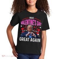 Make Valentine Day Great Again Funny Trump Lovers 2025 Kids T-Shirt thumb 2