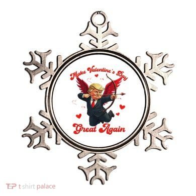Make Valentine Day Great Again Funny Trump Lovers 2025 Ornament