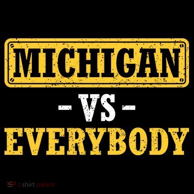 Michigan Vs Everybody Champions Coffee Mug