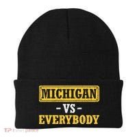 Michigan Vs Everybody Champions Beanie thumb 0
