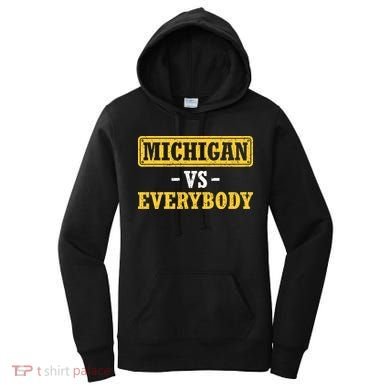 Michigan Vs Everybody Champions Women's Hoodie