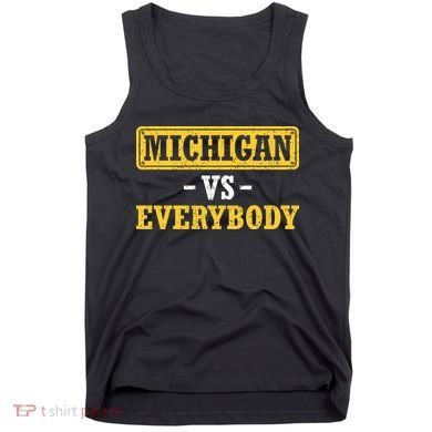 Michigan Vs Everybody Champions Tank Top