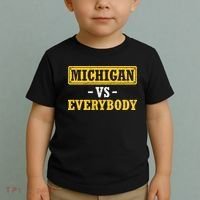 Michigan Vs Everybody Champions Toddler T-Shirt thumb 2