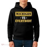 Michigan Vs Everybody Champions Kids Hoodie thumb 4