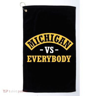Michigan V Everyone Golf Towel