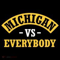 Michigan V Everyone Women's Long Sleeve Shirt thumb 2