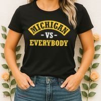 Michigan V Everyone Women's T-Shirt thumb 2