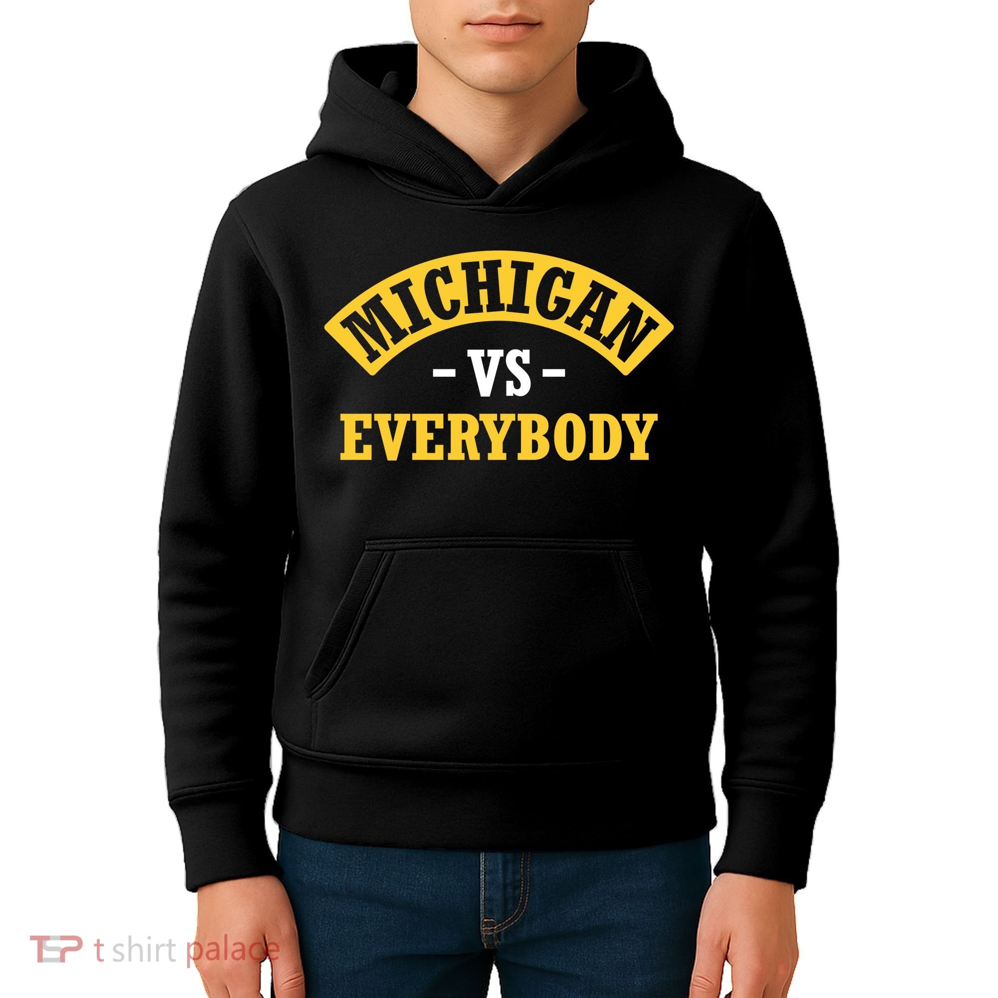 Michigan V Everyone Kids Hoodie