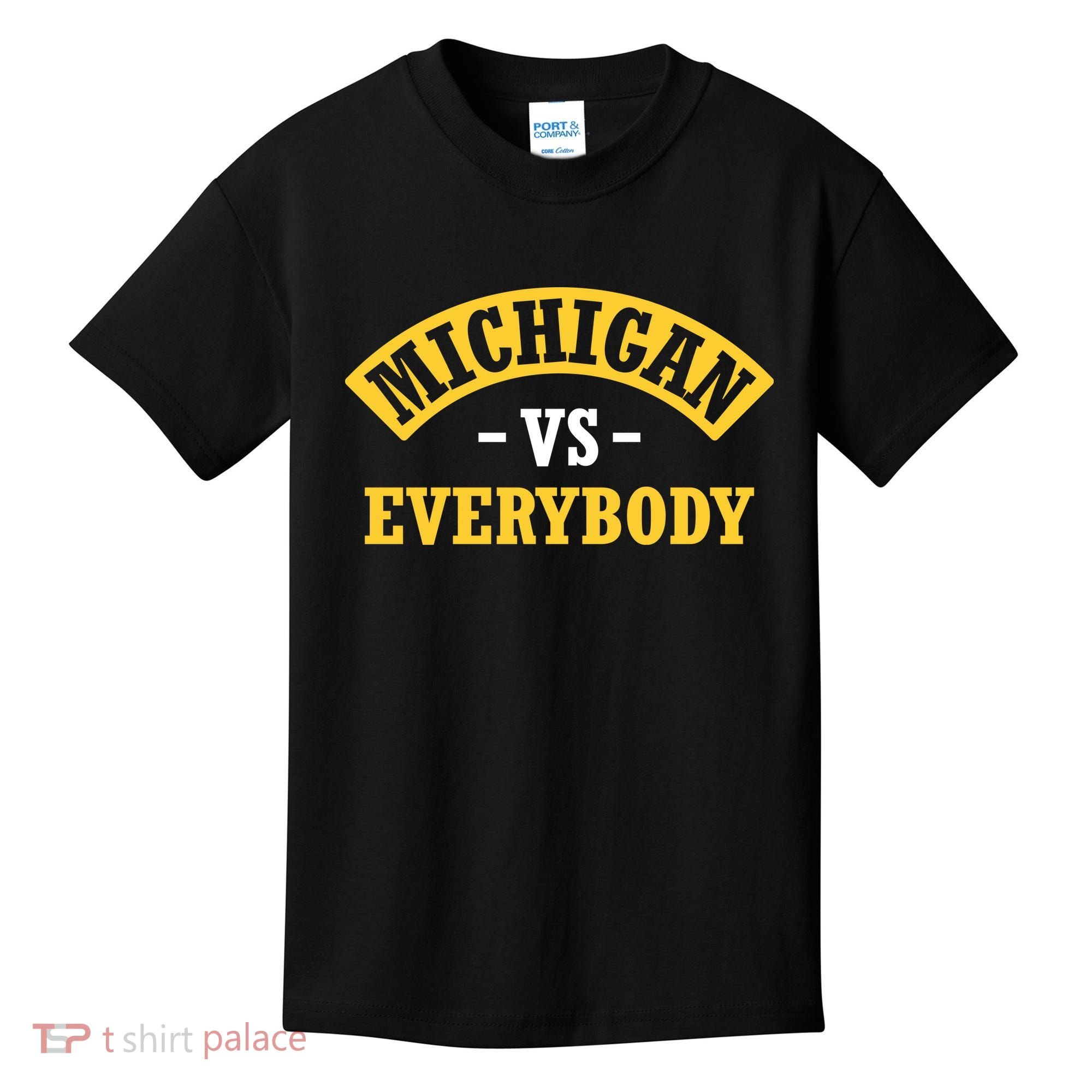 Michigan V Everyone Kids T-Shirt