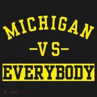 Michigan vs Eeverything  everybody  Backpack thumb 2