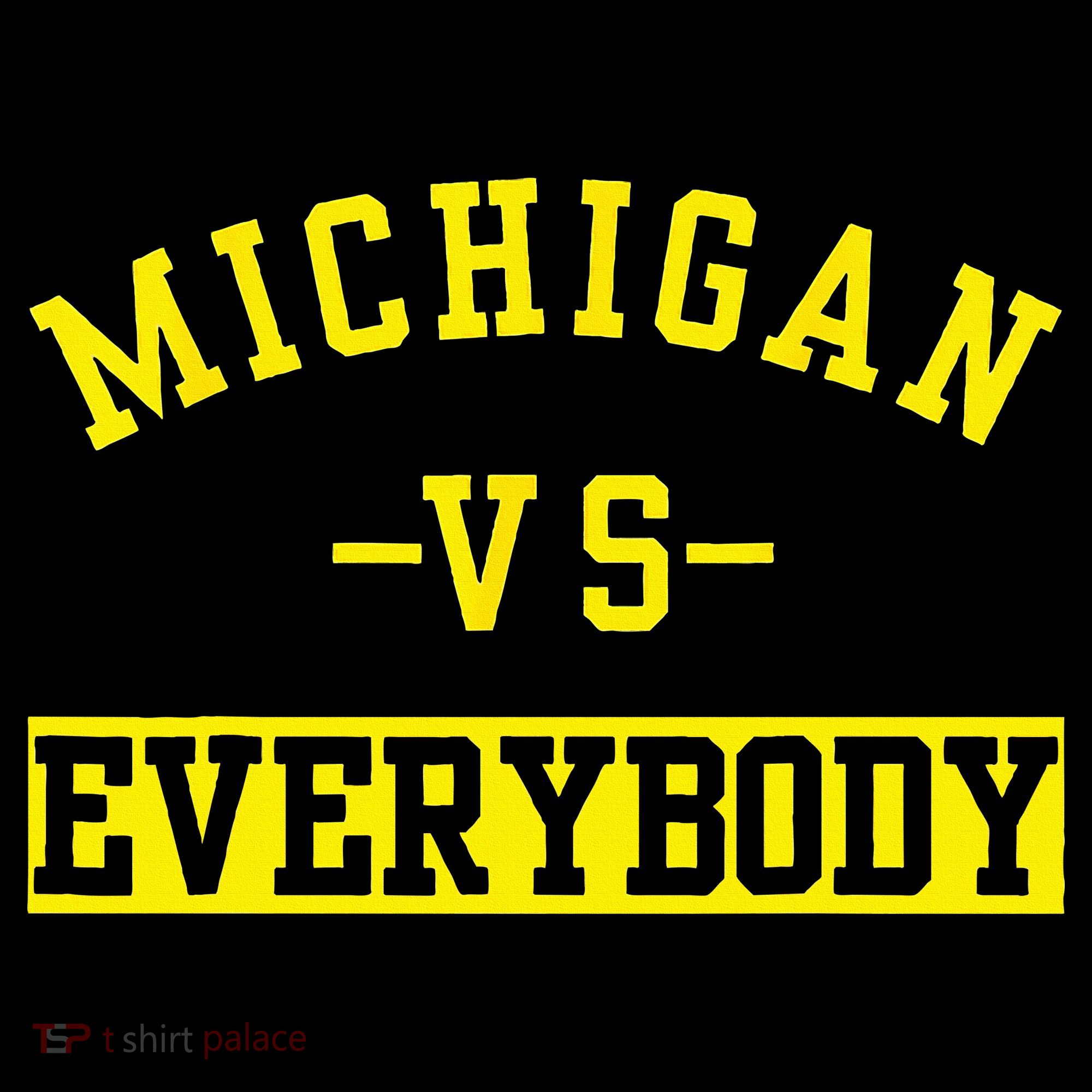 Michigan vs Eeverything  everybody  Bucket Hat