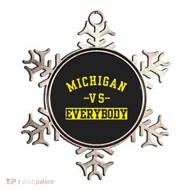 Michigan vs Eeverything  everybody  Ornament