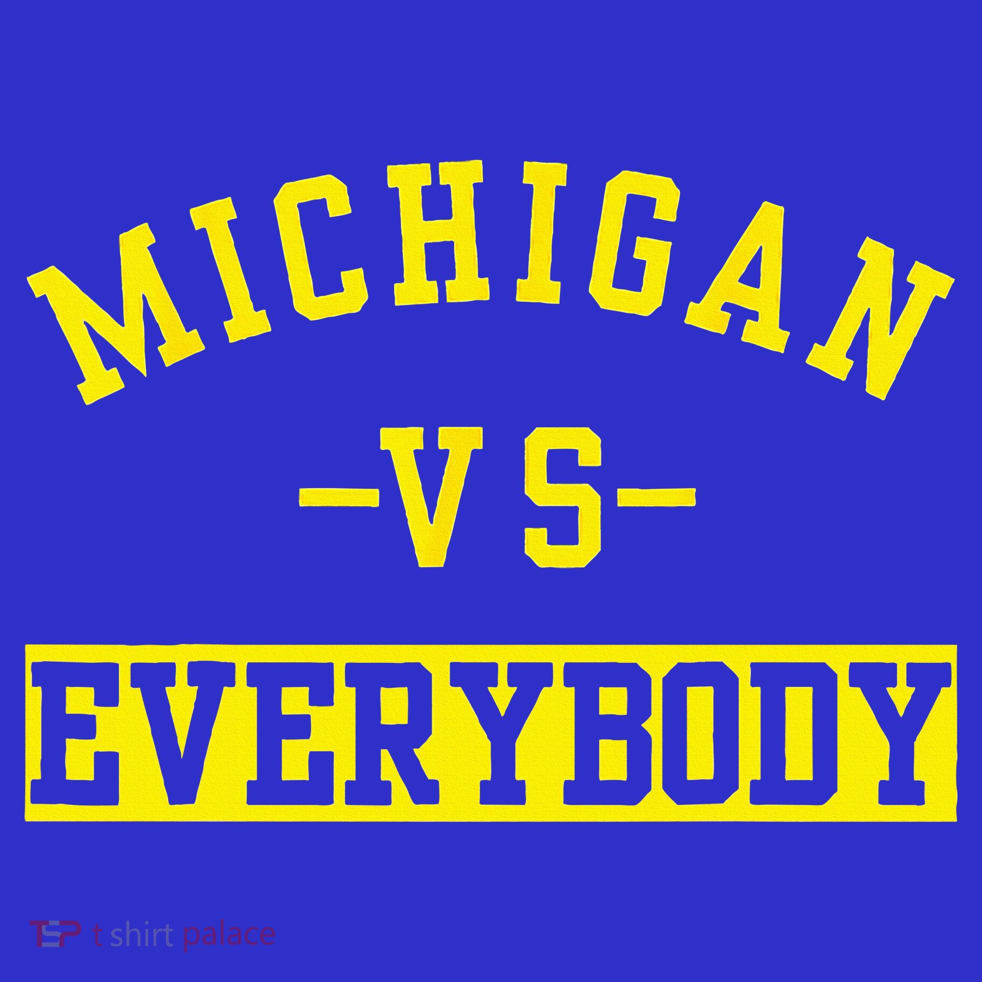 Michigan vs Eeverything  everybody  Hoodie