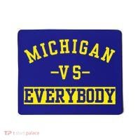 Michigan vs Eeverything  everybody  Mousepad thumb 0