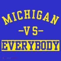 Michigan vs Eeverything  everybody  Toddler Hoodie thumb 2