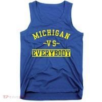 Michigan vs Eeverything  everybody  Tank Top thumb 0