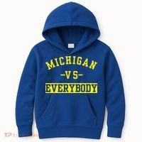 Michigan vs Eeverything  everybody  Kids Hoodie thumb 0