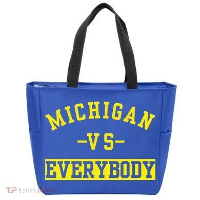 Michigan vs Eeverything  everybody  Tote Bag