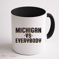 Michigan Vs. Everybody Coffee Mug thumb 1