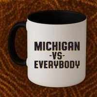 Michigan Vs. Everybody Coffee Mug thumb 2