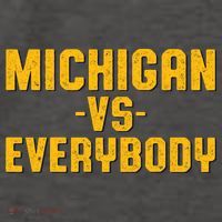 Michigan Vs. Everybody Vector Backpack thumb 2