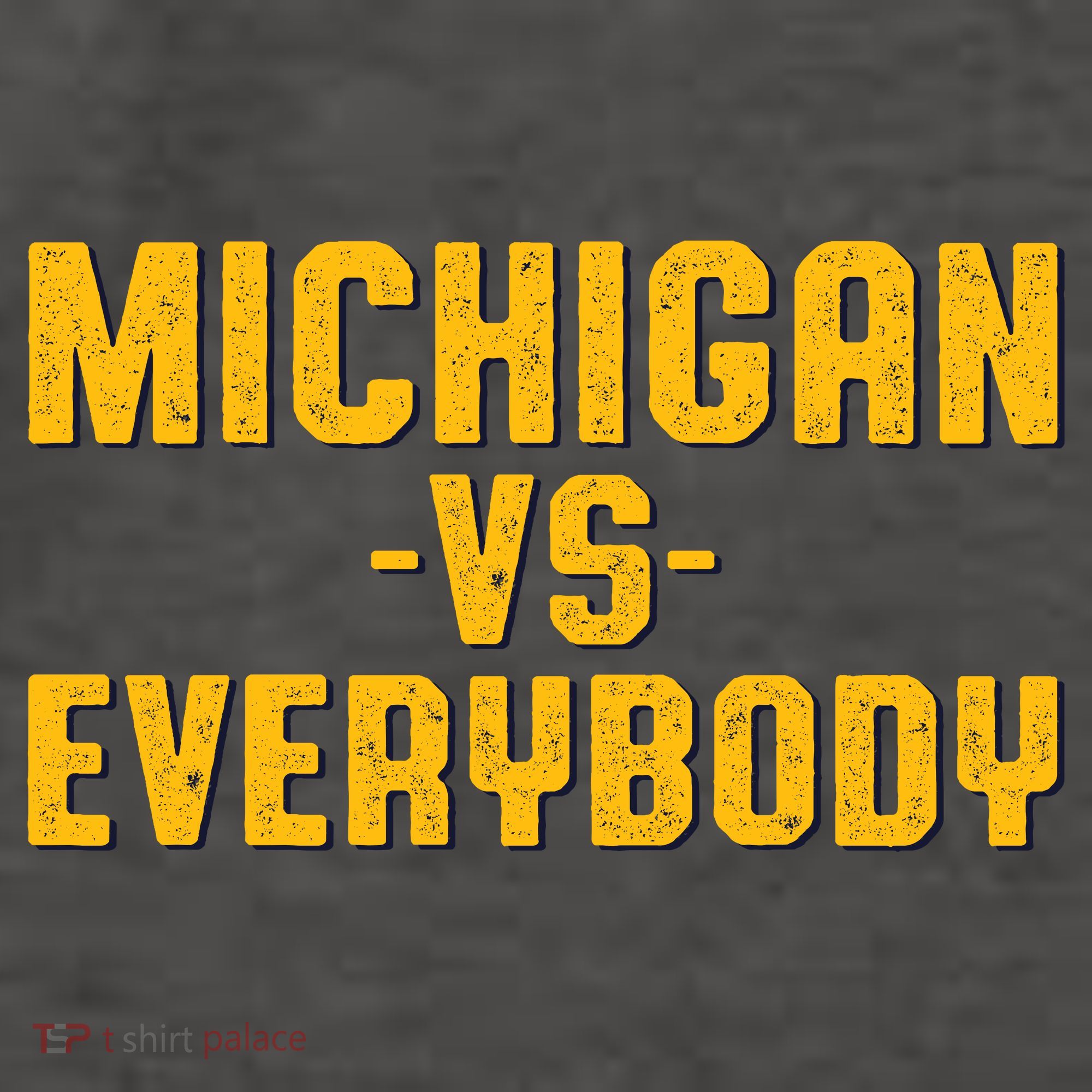 Michigan Vs. Everybody Vector Backpack
