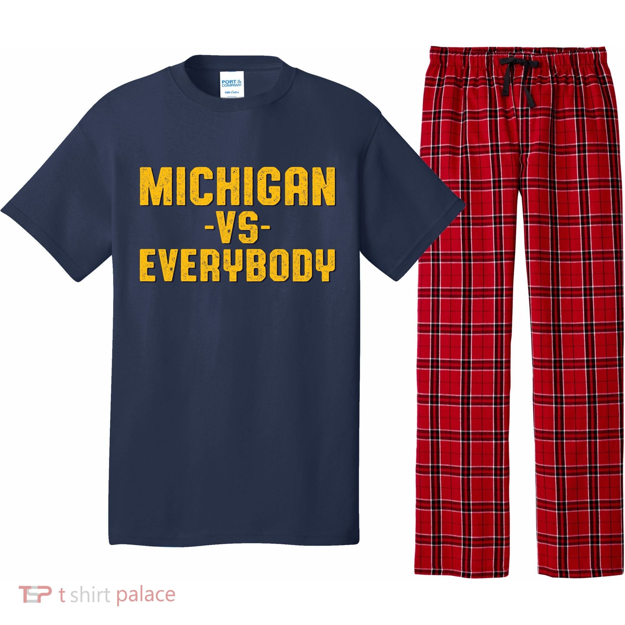 Michigan Vs. Everybody Pajama Set