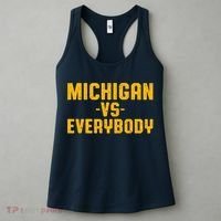 Michigan Vs. Everybody Women's Tank Top thumb 3