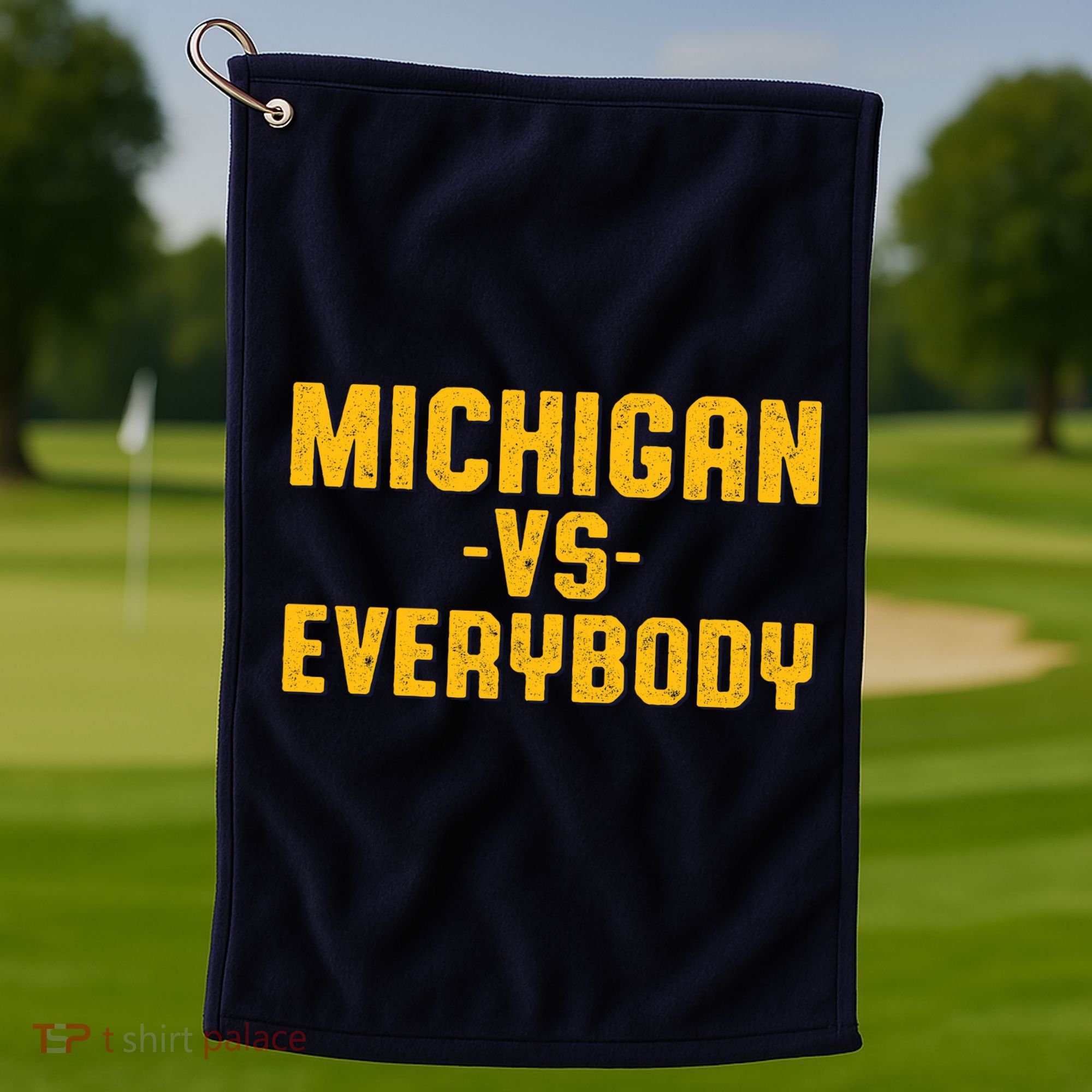 Michigan Vs. Everybody Golf Towel