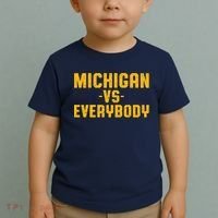 Michigan Vs. Everybody Toddler T-Shirt thumb 2