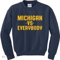 Michigan Vs. Everybody Kids Sweatshirt thumb 0