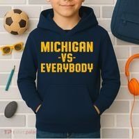 Michigan Vs. Everybody Kids Hoodie thumb 2