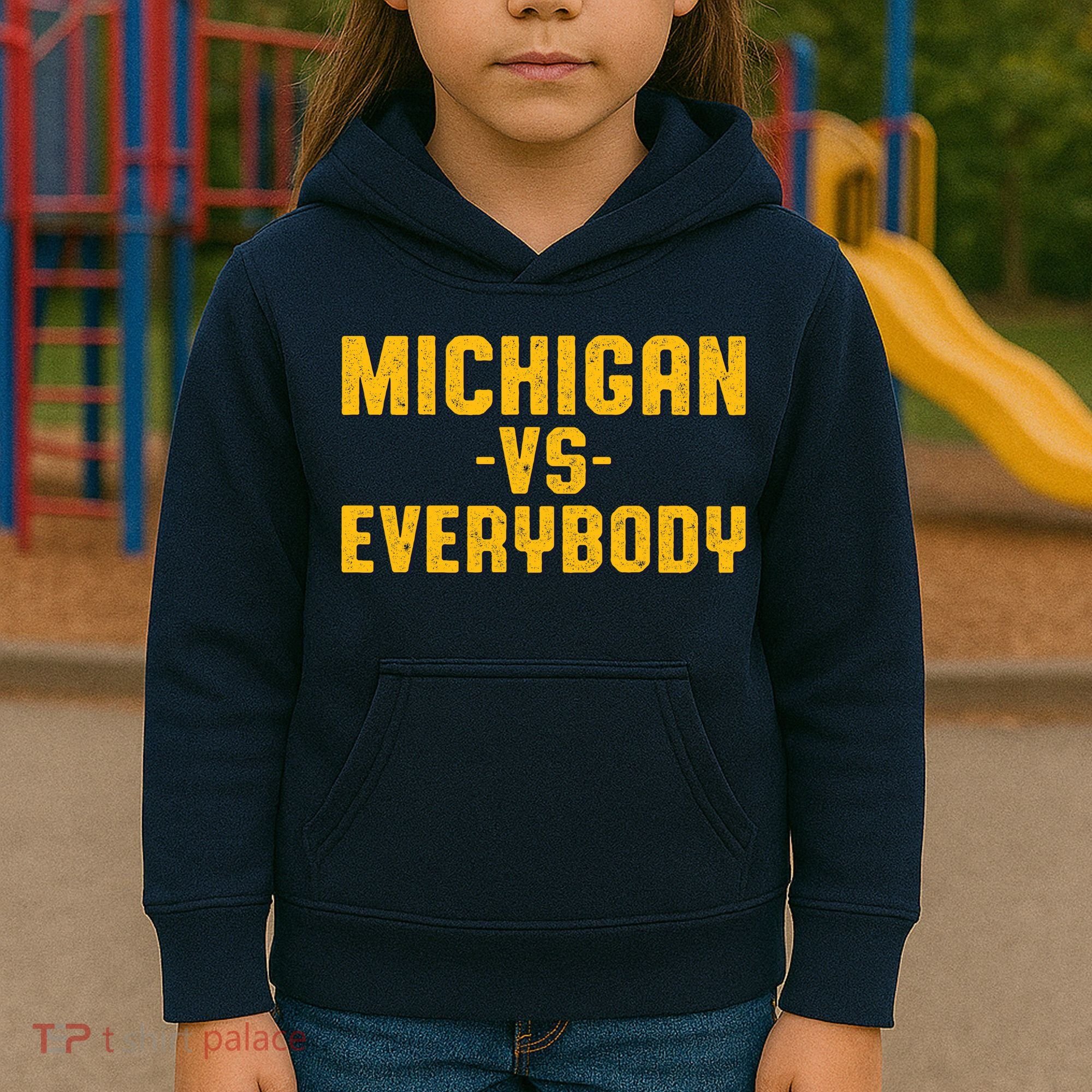 Michigan Vs. Everybody Kids Hoodie