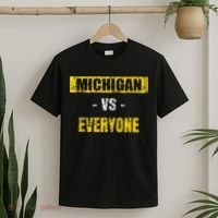 Michigan Vs. Everyone Vintage Michigan Revenge Tour T-Shirt thumb 2