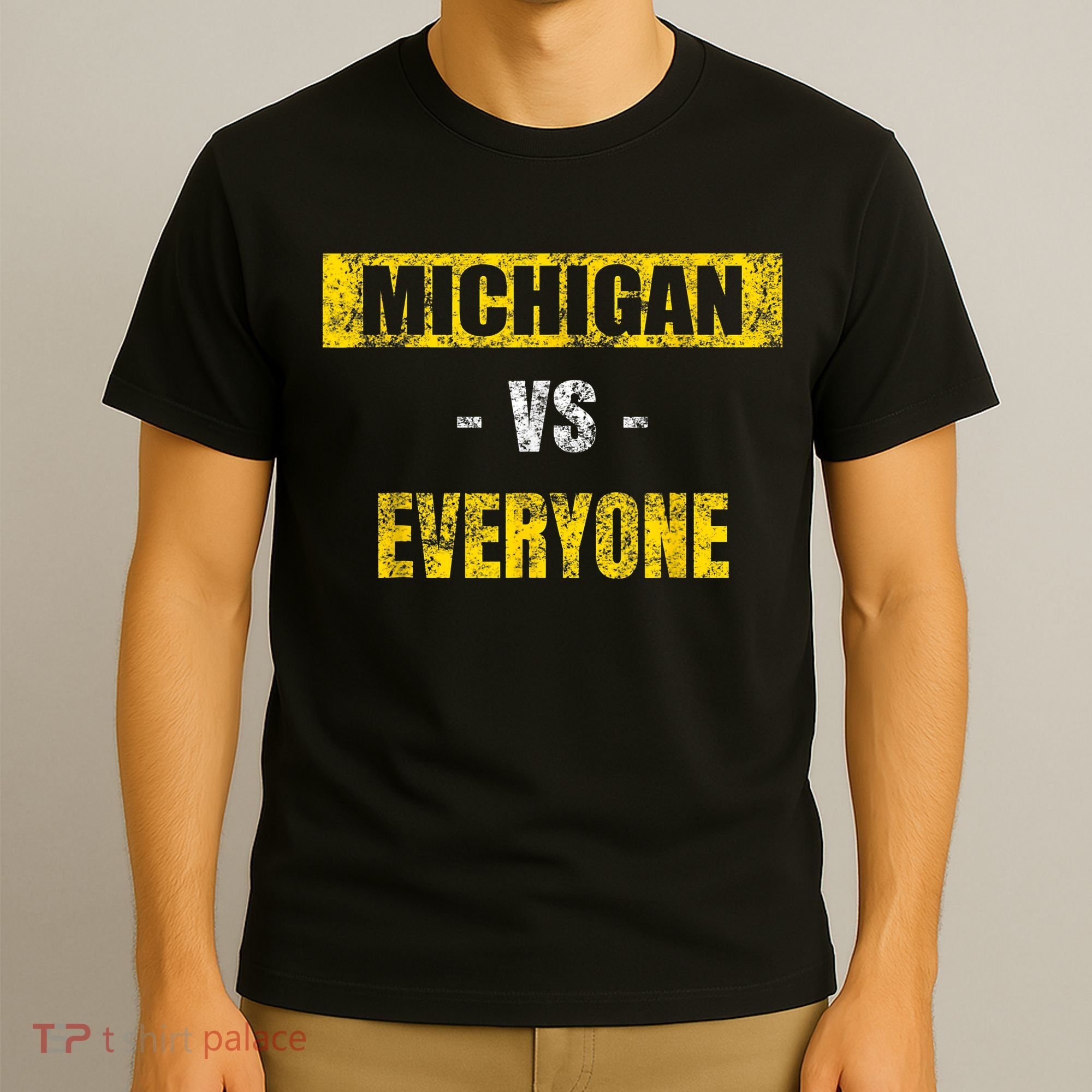 Michigan Vs. Everyone Vintage Michigan Revenge Tour T-Shirt