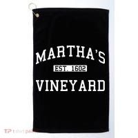 Martha's Vineyard Est 1602 Golf Towel thumb 0