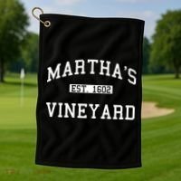 Martha's Vineyard Est 1602 Golf Towel thumb 1