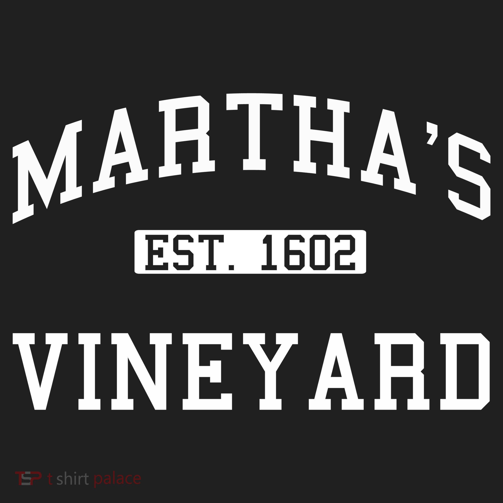 Martha's Vineyard Est 1602 Golf Towel