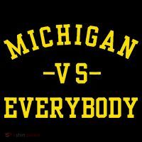 Michigan vs Everyone Everybody  Doggie Tank thumb 4