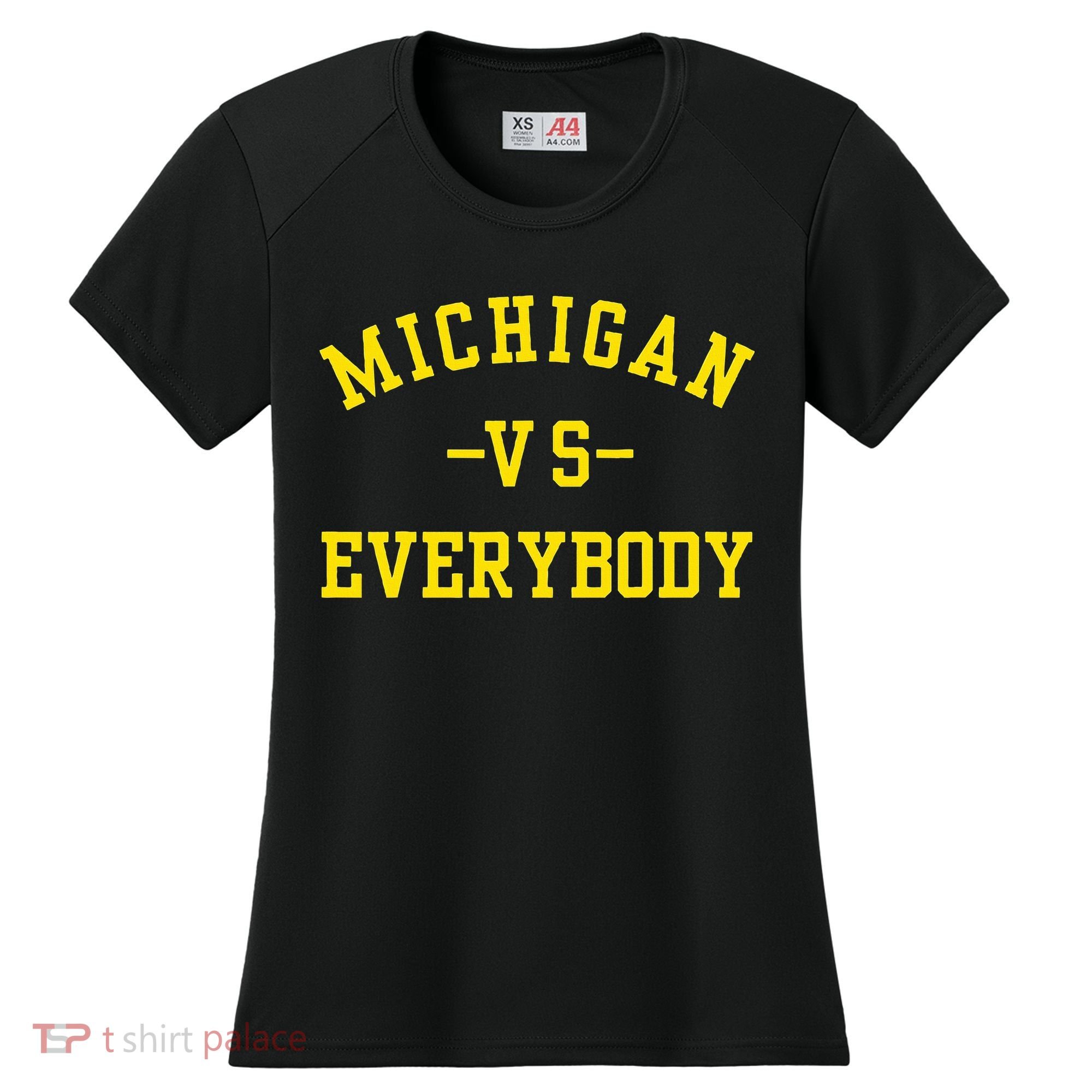 Michigan vs Everyone Everybody  Women's Cooling Performance Crew T-Shirt