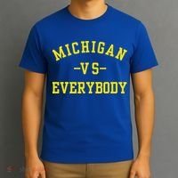 Michigan vs Everyone Everybody  T-Shirt thumb 3