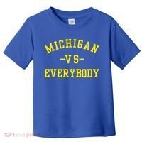 Michigan vs Everyone Everybody  Toddler T-Shirt thumb 0
