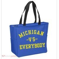 Michigan vs Everyone Everybody  Tote Bag thumb 2