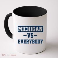 Michigan Vs Everybody Coffee Mug thumb 0