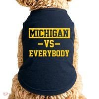 Michigan Vs Everybody Doggie Tank thumb 0