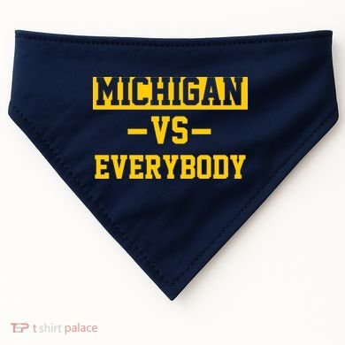 Michigan Vs Everybody USA-Made Doggie Bandana
