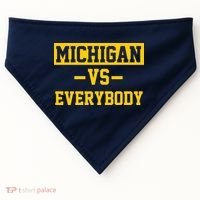 Michigan Vs Everybody USA-Made Doggie Bandana thumb 0