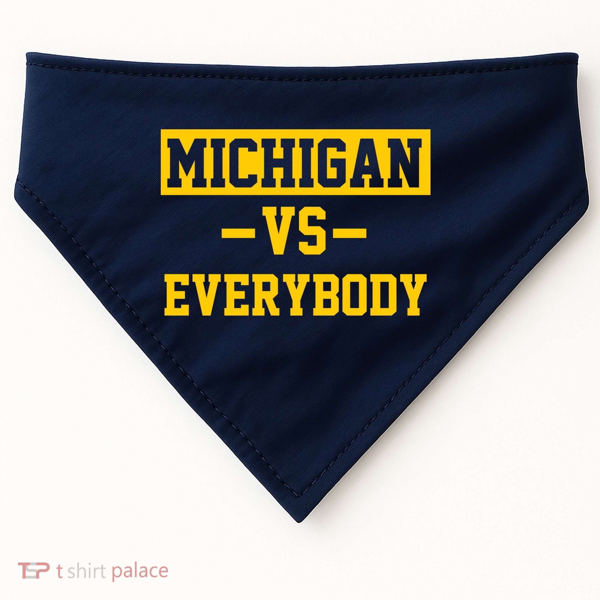Michigan Vs Everybody USA-Made Doggie Bandana