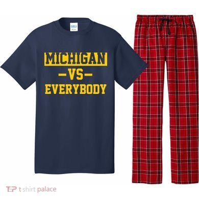Michigan Vs Everybody Pajama Set